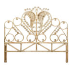 Peacock Rattan Headboard