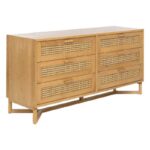 Sungkai Wood Double Dresser - Image 2