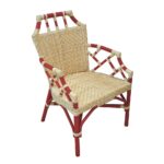 Chinoiserie Rattan Dining Chair - Image 2