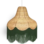 Classic Cone Rattan Lampshade - Image 5