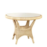 Wicker Rattan Dining Table