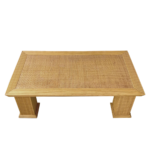 Pencil Reed Rattan Coffee Table - Image 3