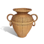 Decorative Rattan Vessel
